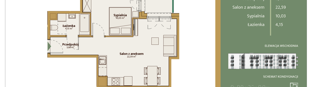 Mieszkanie w inwestycji: Skal