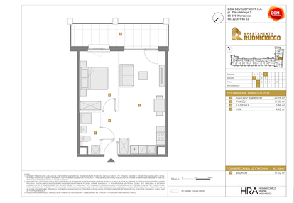 Mieszkanie w inwestycji: Apartamenty Rudnickiego