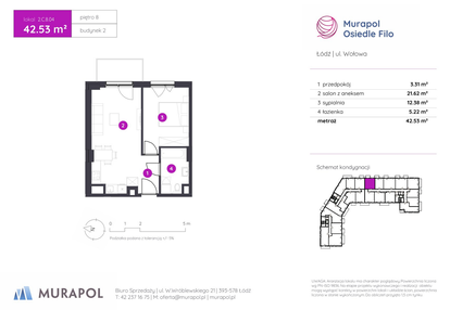 Mieszkanie w inwestycji: Murapol Osiedle Filo etap II