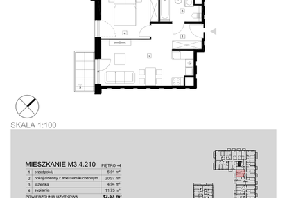 Mieszkanie w inwestycji: Modern Helenów