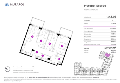 Mieszkanie w inwestycji: Murapol Scarpa