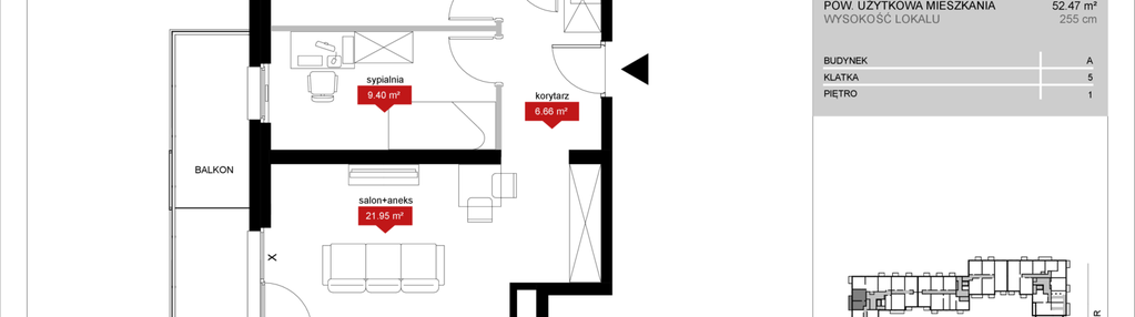 Mieszkanie w inwestycji: Atrium - Nowy Szczepin