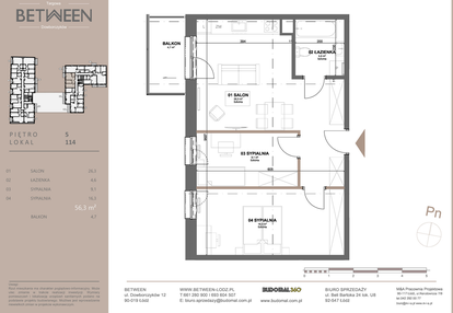 Mieszkanie w inwestycji: BETWEEN
