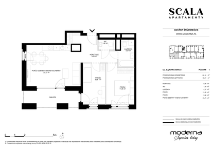 Mieszkanie w inwestycji: Scala