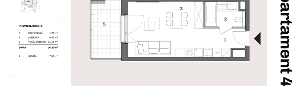 Mieszkanie w inwestycji: Nadgórników 14