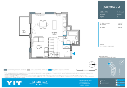 Mieszkanie w inwestycji: Talarowa Park