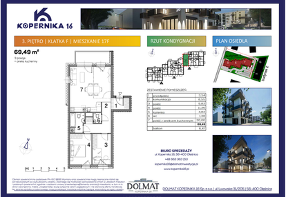 Mieszkanie w inwestycji: Kopernika Szesnaście
