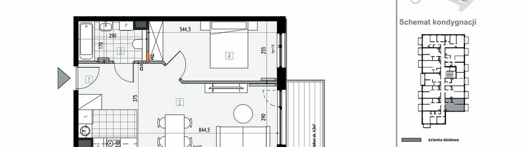 Mieszkanie w inwestycji: Apartamenty Kopernika