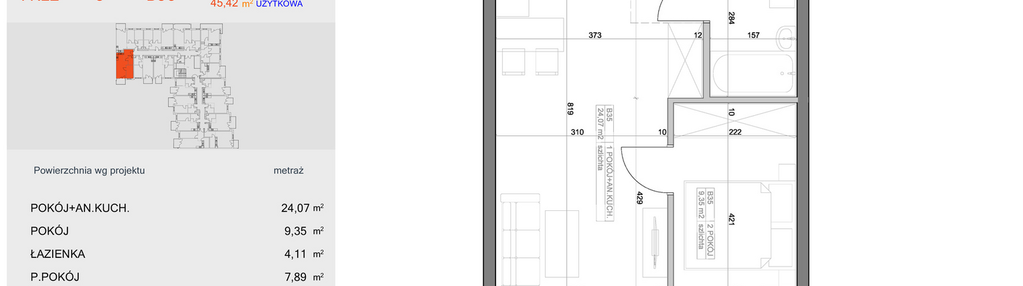Mieszkanie w inwestycji: Industria etap I-B