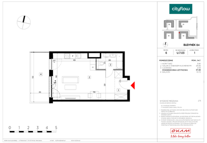 Mieszkanie w inwestycji: CityFlow etap II