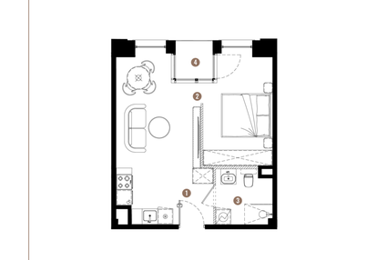 Mieszkanie w inwestycji: Apartamenty Reytana bud. E