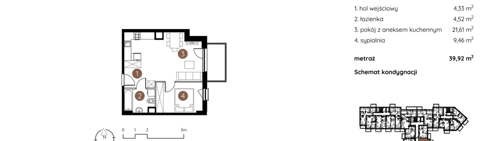 Mieszkanie w inwestycji: Murapol LakeSide