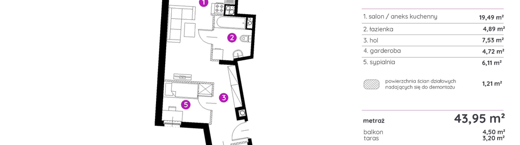 Mieszkanie w inwestycji: Murapol Agosto