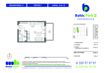 Mieszkanie w inwestycji: Baltic Park 2 Pogorzelica bud. 1 i 2