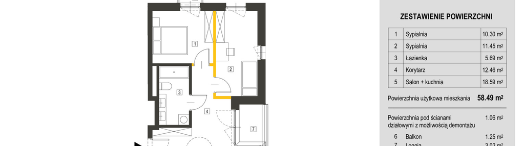 Mieszkanie w inwestycji: Apartamenty Dębowa