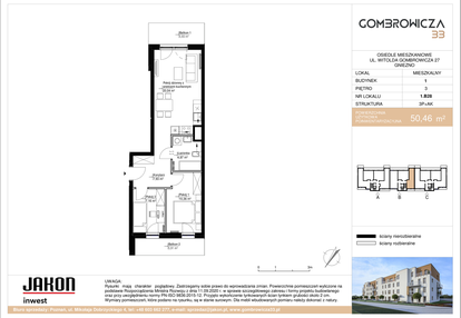 Mieszkanie w inwestycji: Gombrowicza 33