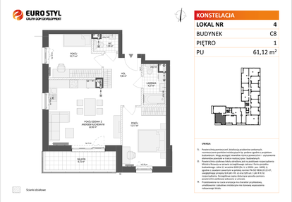 Mieszkanie w inwestycji: Konstelacja etap IV