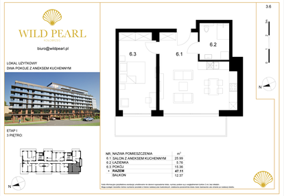 Mieszkanie w inwestycji: Wild Pearl - apartamenty inwestycyjne