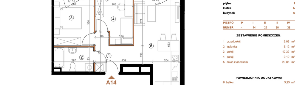 Mieszkanie w inwestycji: LIPOVA
