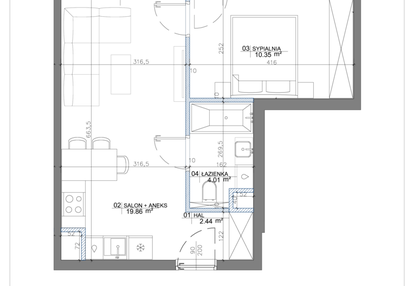 Mieszkanie w inwestycji: Apartamenty Potulickiego