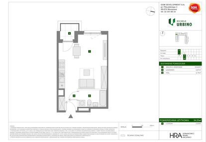 Mieszkanie w inwestycji: Osiedle Urbino etap 1.4