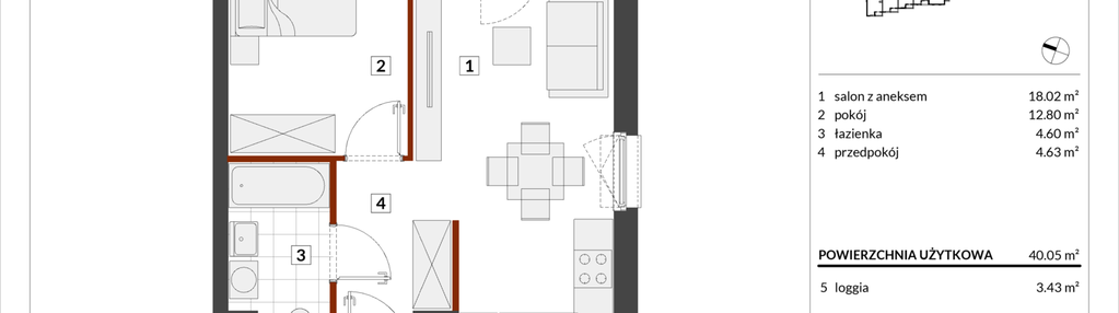 Mieszkanie w inwestycji: Warszawski Świt etap XII