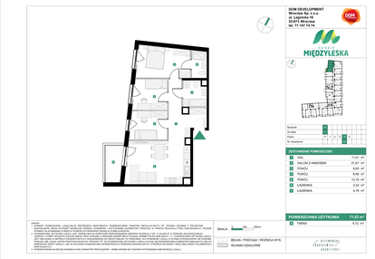 Mieszkanie w inwestycji: Osiedle Międzyleska - etap III