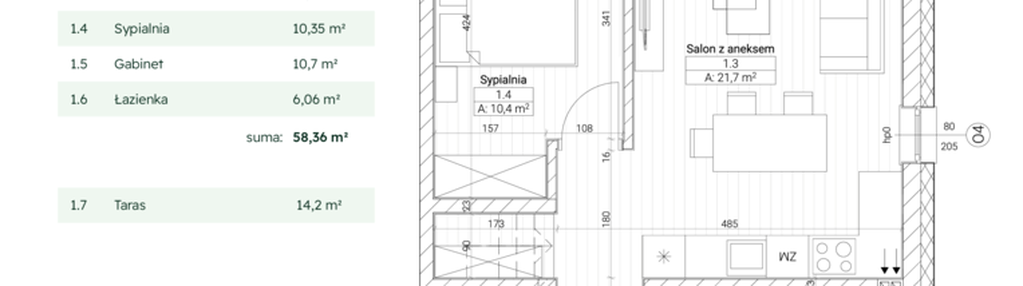 Mieszkanie w inwestycji: Nefrytowa Park