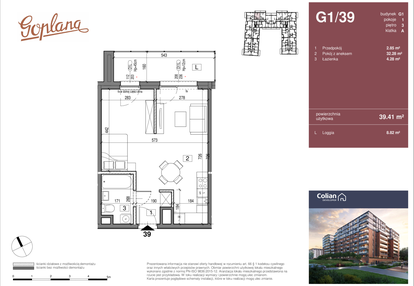 Mieszkanie w inwestycji: Goplana budynek G
