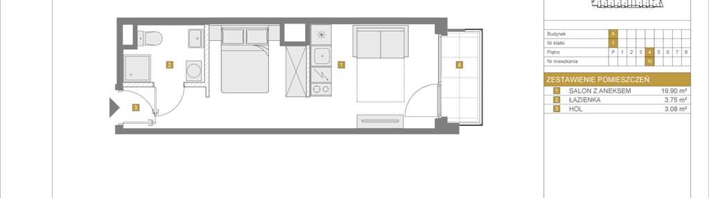 Mieszkanie w inwestycji: Apartamenty Grzybowska 11