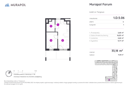 Mieszkanie w inwestycji: Murapol Forum