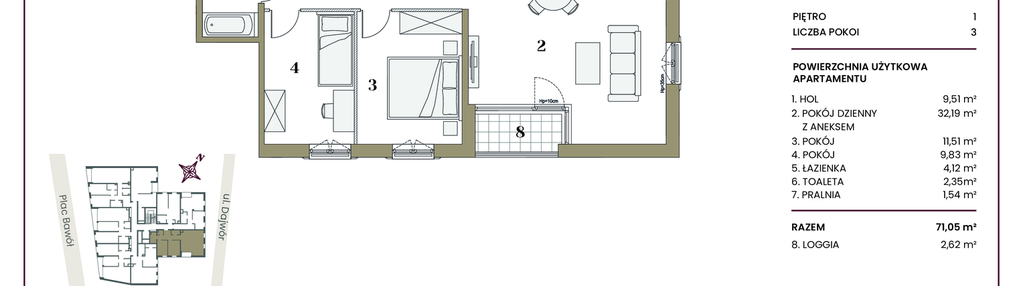 Mieszkanie w inwestycji: Dajwór