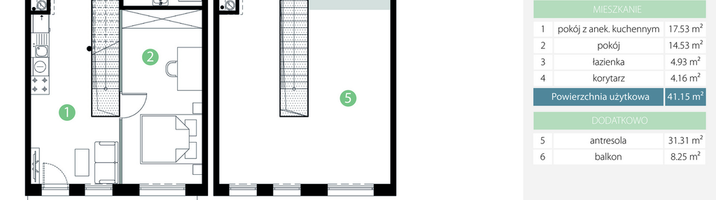 Mieszkanie w inwestycji: Bogatyńska Apartamenty etap 2