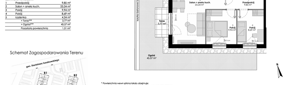 Mieszkanie w inwestycji: Osiedle Chabrowe