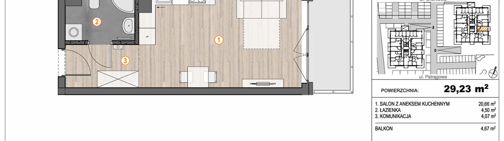 Mieszkanie w inwestycji: Osiedle Łososiowa