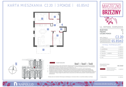 Mieszkanie w inwestycji: Miasteczko Brzeziny II