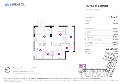 Mieszkanie w inwestycji: Murapol Scarpa