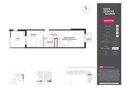 Mieszkanie w inwestycji: Nowe Żerniki to KOSMOS