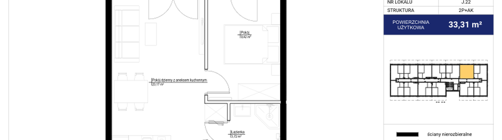 Mieszkanie w inwestycji: Apartamenty Jasna