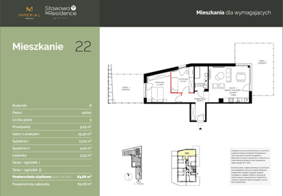 Mieszkanie w inwestycji: Stawowa Residence - etap V