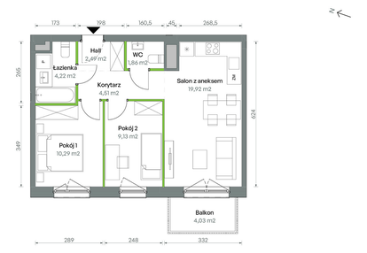 Mieszkanie w inwestycji: Oliwska Vita