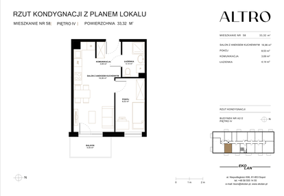 Mieszkanie w inwestycji: Altro A2/2