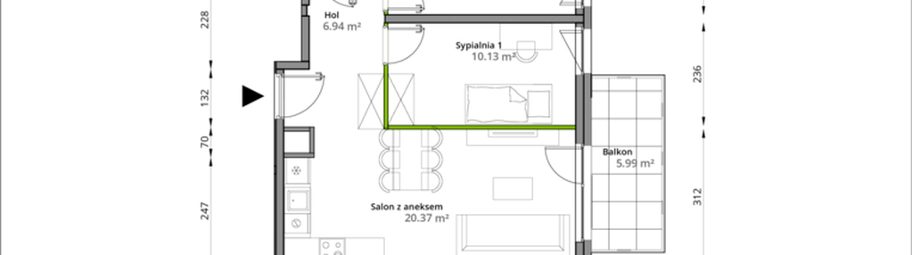 Mieszkanie w inwestycji: Aleje Praskie