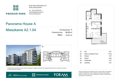 Mieszkanie w inwestycji: Premier Park II