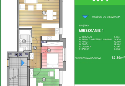 Mieszkanie w inwestycji: Osiedle Natura - Bud. WN i WM