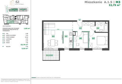 Mieszkanie w inwestycji: Apartamenty Pszczyńska