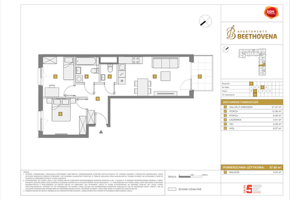 Mieszkanie w inwestycji: Apartamenty Beethovena