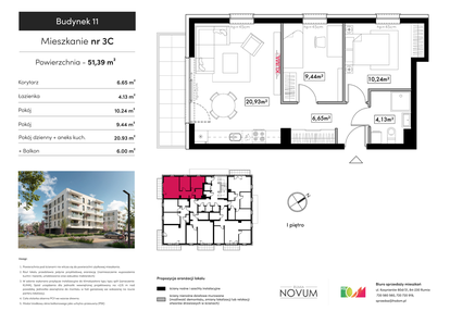 Mieszkanie w inwestycji: Novum Rumia
