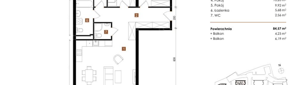 Mieszkanie w inwestycji: Apartamenty Sudetia