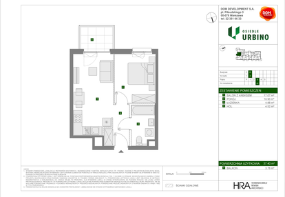 Mieszkanie w inwestycji: Osiedle Urbino etap 4.2